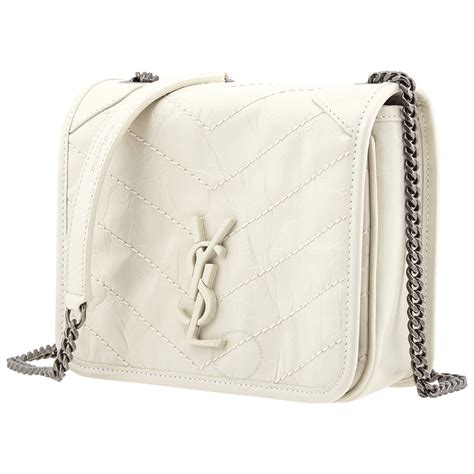 ysl crossbody white